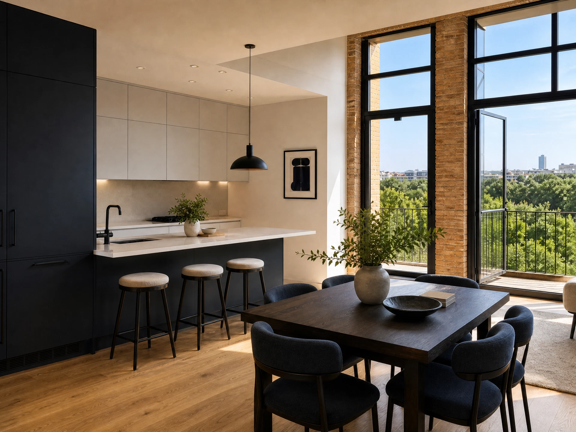 Loft junto a Madrid Río, vista inmersiva 2